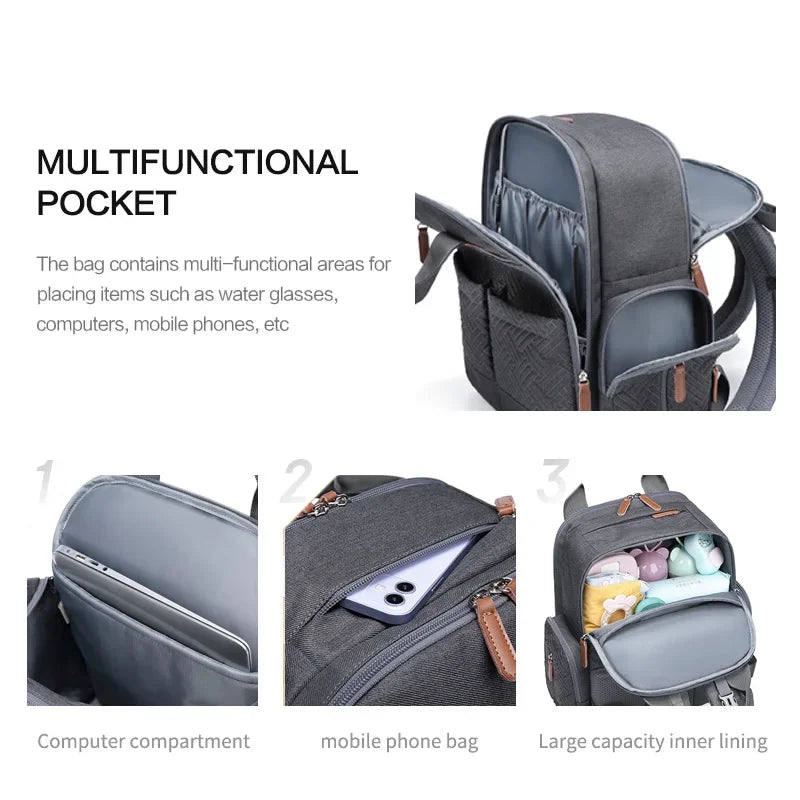 Large Capacity Diaper Bag
