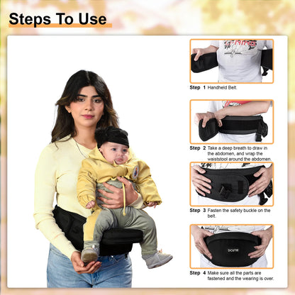 Ergonomic Baby Hip Carrier