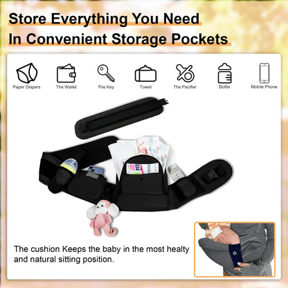 Ergonomic Baby Hip Carrier