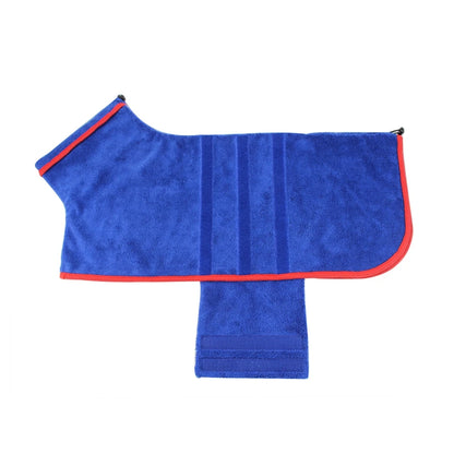 Luxurious Dog Bathrobe – Soft, Super Absorbent & Quick-Drying Comfort!