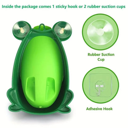 Cute Baby Frog Potty Training
