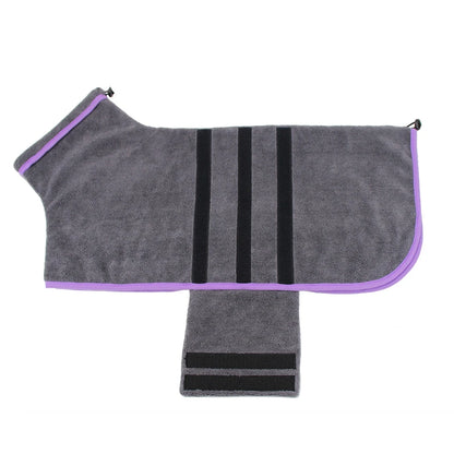 Luxurious Dog Bathrobe – Soft, Super Absorbent & Quick-Drying Comfort!