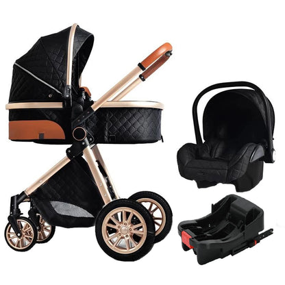Luxury 3-in-1 Baby Travel Stroller – Style, Comfort & Versatility for Your Little One! - LIMITED OFFER