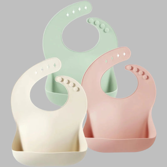 Keep mealtime mess-free - Silicone Baby Bib for Babies