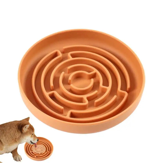 Slow Feeder Dog Bowl – Promote Healthy Eating & Prevent Choking!