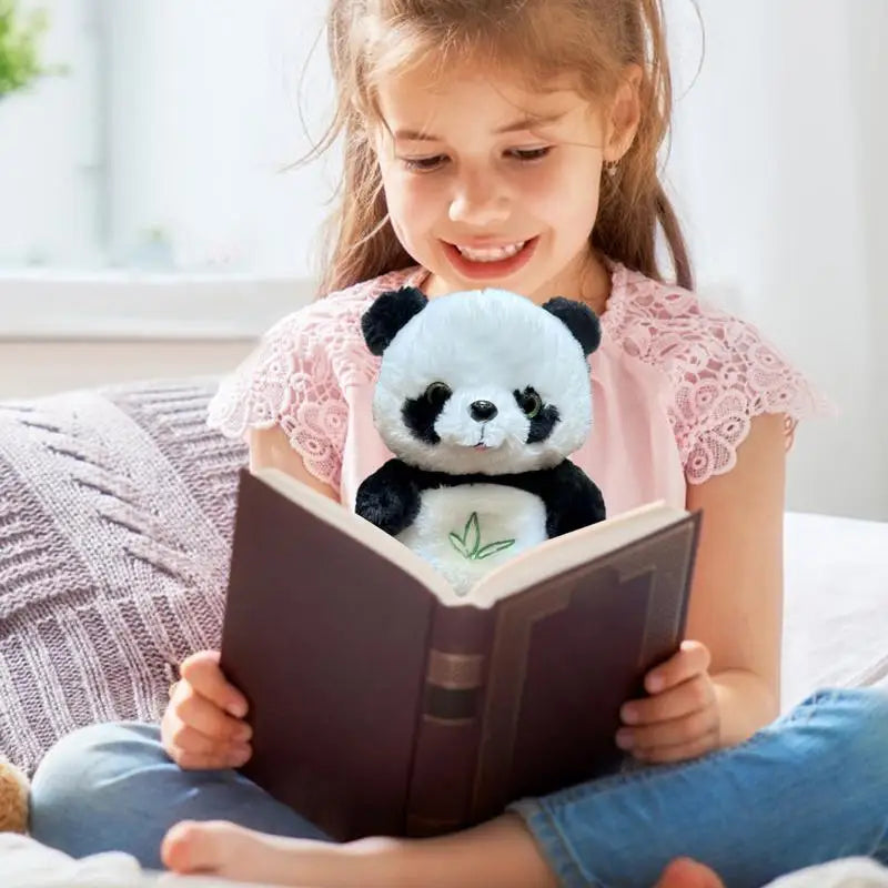 Breathing Panda Plush Figure Toy