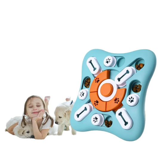 Interactive Dog Puzzle Toy – Boost Your Pup’s IQ & Keep Them Engaged!