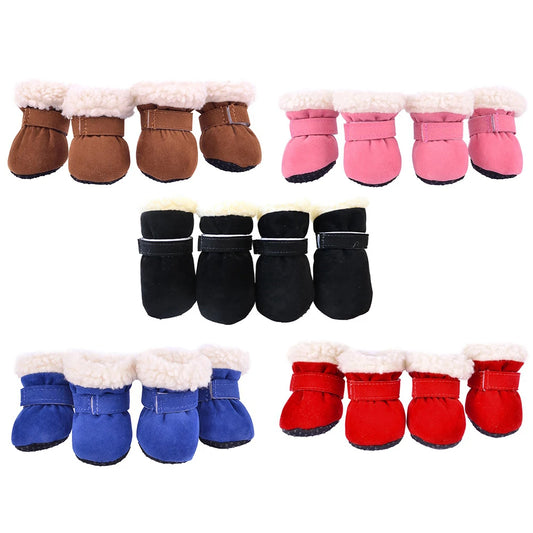 Waterproof Winter Pet Shoes – Keep Your Furry Friend Warm, Dry & Stylish!