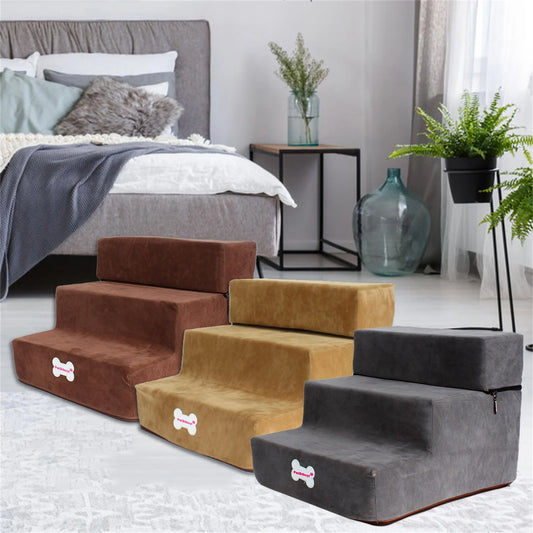 30cm High Detachable Dog Steps – Safe, Convenient & Easy to Use!